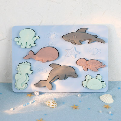 Enigma BPA Eco livre do silicone do mundo do oceano amigável para a educação das crianças
