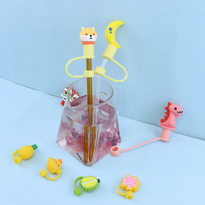 Charms Topper de palha disponíveis no atacado para canudinho de canudo de tamanho de material diferente