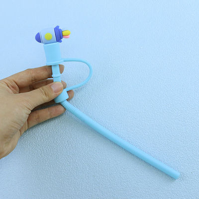 Canudo de tamanho diferente de material não tóxico / Sippy Topper encantos capa de canudo de silicone