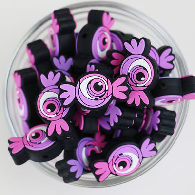 Silicone Focals de Dia das Bruxas do cofre forte do costume 100% da fábrica de Dongguan para todos os povos