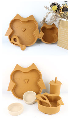 Os multi utensílios de mesa do silicone da finalidade ajustaram não o uso versátil da vara
