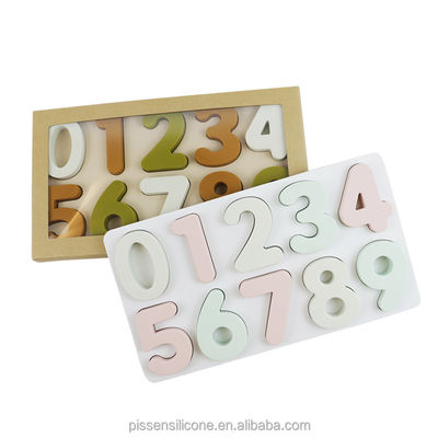Puzzle de silicone de alta flexibilidade Não tóxico Qualidade e diversão combinadas