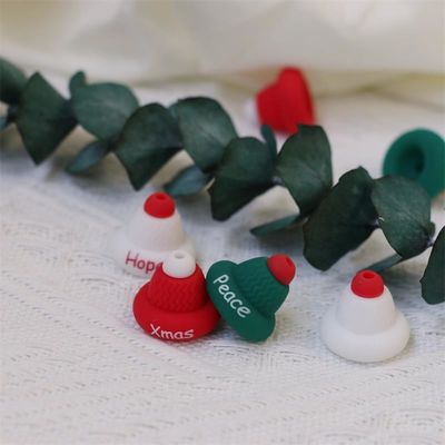 MOQ 200pcs silicone dental contas orgânicas silicone dental contas - Segura e durável para DIY canetas fazer chaveiro