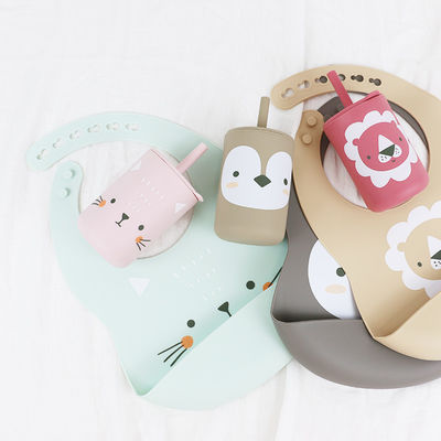 OEM Bebê Nutrição Bib - One Piece In A Polybag para bebês e bebês que alimentam bebê silicone