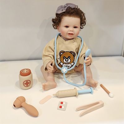 Produtos de brinquedos de silicone para bebês com função de desempenho de papel de 8 peças