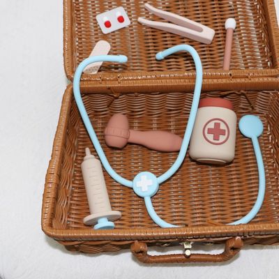 Brinquedos médicos de silicone personalizados para bebés como imagem perfeita para o desenvolvimento sensorial