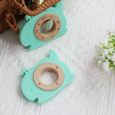 Calmar a dor de gengiva silicone dente de bebê dente de brincar suave ovelha baleia