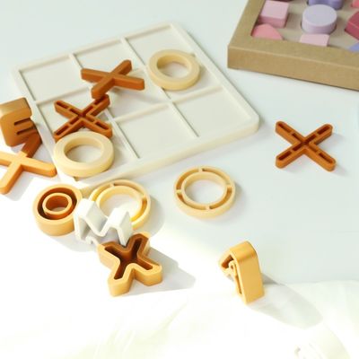 Faixa etária de 1 a 4 Puzzles de silicone Promove o desenvolvimento cognitivo Educacional Puzzles de silicone XO Brinquedos