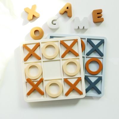 Faixa etária de 1 a 4 Puzzles de silicone Promove o desenvolvimento cognitivo Educacional Puzzles de silicone XO Brinquedos