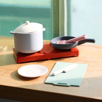 Fábrica Nova Chegada Finge Jogar Kitchen Toys Montessori Educação Silica Gel Kitchen Silicone Toy