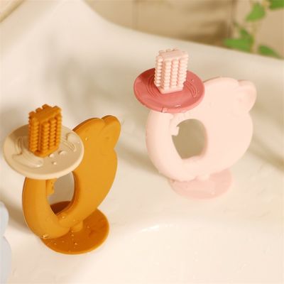 BPA Free Teether Silicone textura macia fácil de segurar ajuda com dor de dentição alívio de dentes melhores brinquedos de dentição do bebê