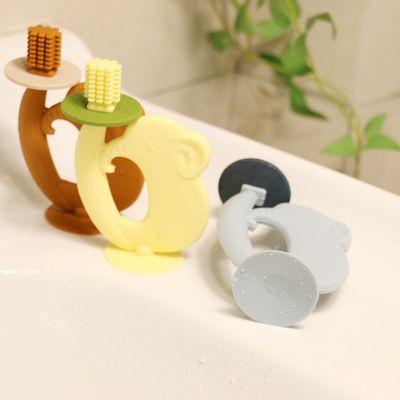 BPA Free Teether Silicone textura macia fácil de segurar ajuda com dor de dentição alívio de dentes melhores brinquedos de dentição do bebê