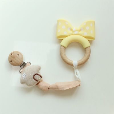 Conjunto de dente de bebê de silicone flexível com material não tóxico e desenhos de animais bonitos brinquedos de dente de bebê recém-nascido