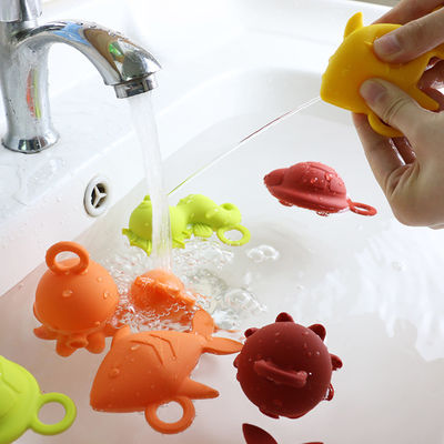 Capa de palha de silicone completo em 3D Design de brinquedos de silicone leves