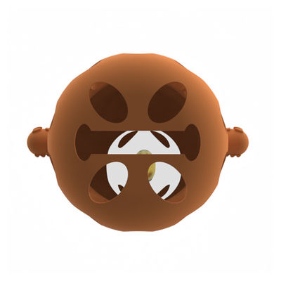 Fábrica de silicone personalizado 3D raposa animal bpa livre alimento de qualidade de silicone brinquedos de dentição de cascavel dentadores de bebê