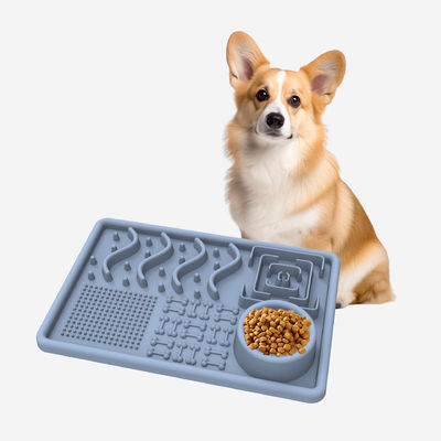 Não-tóxico feeder de cães de silicone feito sob encomenda Slow Lick Food