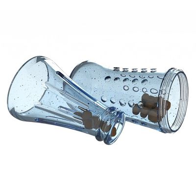 BPA de alta qualidade livre de alimentos de silicone de qualidade de cães de estimação de treinamento de garrafas brinquedos slow feeder lanche lamber garrafas de silicone de alimentos brinquedo