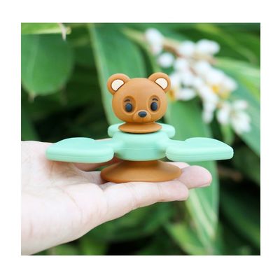 Venda a quente por atacado de silicone personalizado brinquedos bebê garoto Fidget giroscópio Produtor de brinquedos