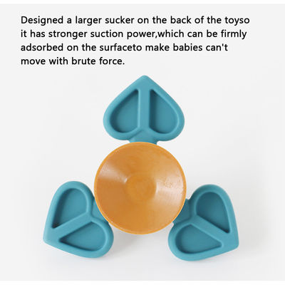 Venda a quente por atacado de silicone personalizado brinquedos bebê garoto Fidget giroscópio Produtor de brinquedos