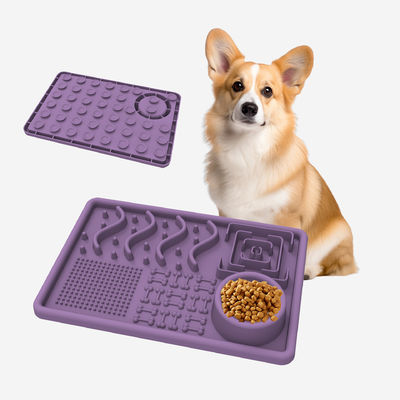 BPA livre Canecas de silicone para animais de estimação sem odor Animal prato para cão prato de silicone de material macio para alimentação de cães à venda