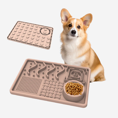 BPA livre Canecas de silicone para animais de estimação sem odor Animal prato para cão prato de silicone de material macio para alimentação de cães à venda