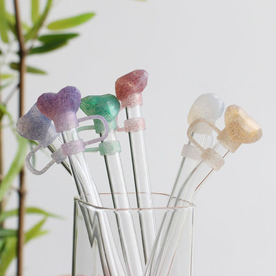 NOVA Chegada coração diamante desenhos de brilho Cobertura de palha Topper 3D 10mm Toppers de palha Chapéus para tumblers copos copos