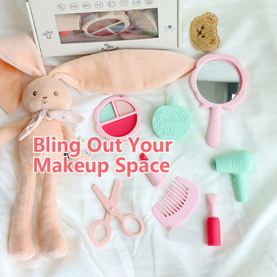 Make-up Toy Role Play Girls Set Baby Simulation Pretender Play Juguetes Montessori Educacional para Crianças Pequeninos Brinquedos Educacionais