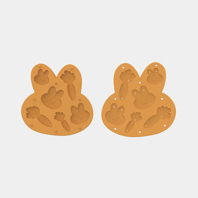 Tela de alimentação de frutas de silicone para bebês Container de cubos de gelo Tela de fabricação para bebê caseiro Alimentos para bebês Leite materno Dentes Molde de gelatina