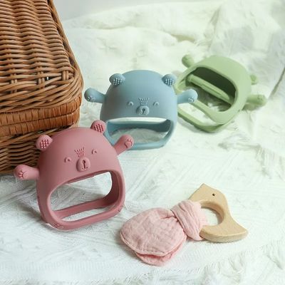 PAISEN Custom Soft Teether Toy Teething Luvas Novo Nascido Bpa Bebê Gratuito Luvas de Dentes de Silicone para Bebês
