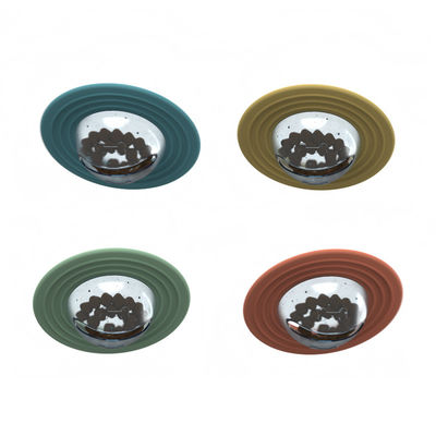 Brinquedos de cachorro de silicone brinquedos de quebra-cabeça brinquedos mentalmente estimulantes brinquedos para cães difícil de mantê-los ocupados brinquedos de cachorro entediados brinquedos de alimentação de cães