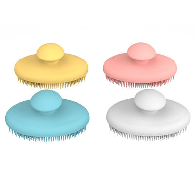 BSCI fabricante de silicone borracha macia personalizada 100% escova de silicone completa para escova de banho de cão de estimação
