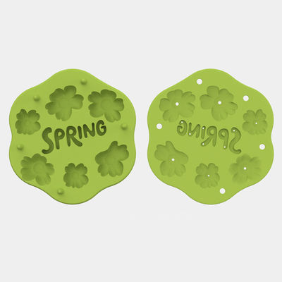 PAISEN Flor de Primavera de silicone Fruta de bebê Alimentos Alimentadores Leite materno Popsicle Moldes para Dentamento Relief frigorífico bandeja com tampa