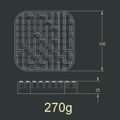 Portagem por atacado de alimentos de qualidade de silicone de bolinha de cão de estimação Slow Feeder Bowl tema de Natal Pet Food Bowl Pet Lick Mat