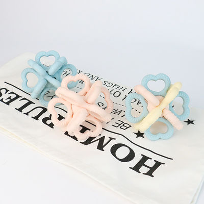 2025 New Custom Silicone Ring Soft 3D Kids Baby Rattle Toy BPA-Free Food Grade Teething Toys Tremendo Dentes de Brinquedo Macios
