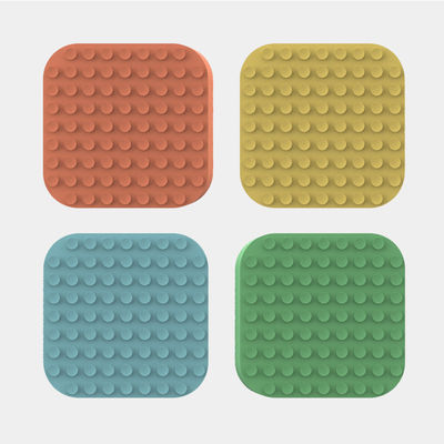 Fabricante Custom Pet Silicone Lick Mat Pet Dog Cat Slow Feeder Dowl Mat Dog Food Collapsible Bowl Slow Feeder Dowl