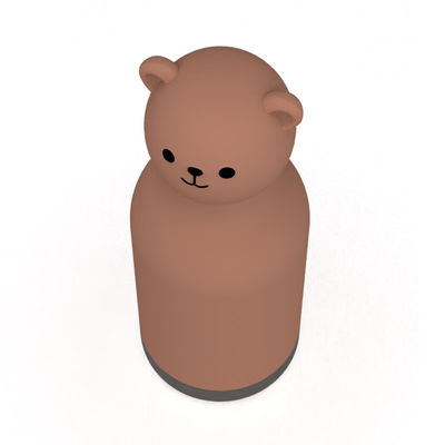 Bear Design Original Custom Grade Alimentar Silicone 304 aço inoxidável Crianças de volta à escola aniversário Copo de água Copo de treino
