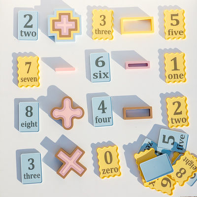 2025 NOVA Chegada OEM ODM brinquedos de silicone para bebês número pacote de matemática para crianças conjuntos de brinquedos educacionais