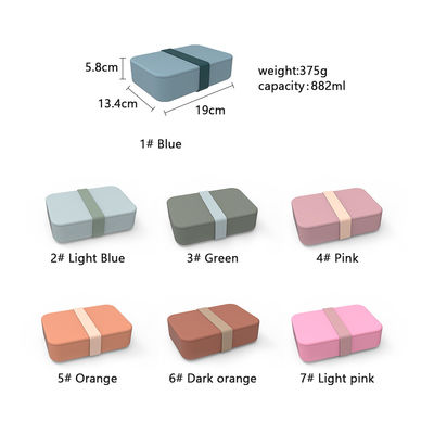 Recipiente para almoço de salada de silicone de qualidade alimentar reutilizável sem BPA, com função antiderrapante segura para microondas Capacidade 0-1L