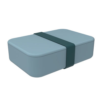 Recipiente para almoço de salada de silicone de qualidade alimentar reutilizável sem BPA, com função antiderrapante segura para microondas Capacidade 0-1L