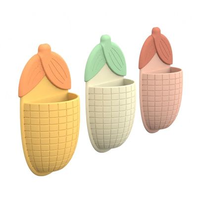 Diz adeus aos balcões da casa de banho confusos com este cartoon de silicone de milho e pasta de dentes 100% silicone