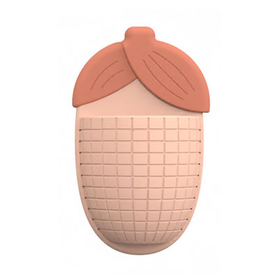 Carinhosos recipientes de pasta de dentes para copos de sucção em forma de milho