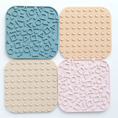 PAISEN Custom Silicone Pet Dog Lick Pad Mat Facil de limpar Sucção de Copo para alimentação saudável de cães gatos Pet Bowls Feeders