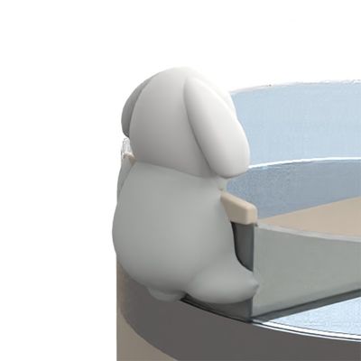 Acessórios para bares Cartoon Panda Coelho Coelho Design de Porco BPA Graduação em Silicone Aceesoreis para Bottle Tumblers
