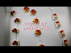 Impressão UV de silicone